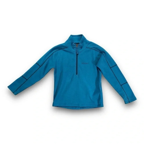 Marmot | Teal Quarter Zip Fleece (S) 💙 - Picture 1 of 5